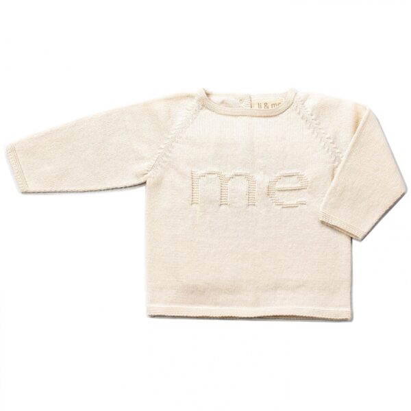 Jersey punto MOI - Cream