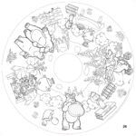 Recarga de 20 hojas para colorerar - Playtime - The Drawin'table Home Edition
