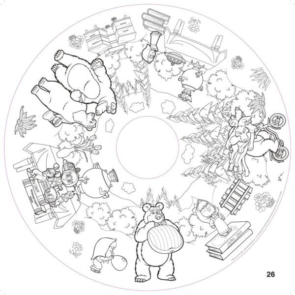 Recarga de 20 hojas para colorerar - Playtime - The Drawin'table Home Edition
