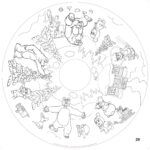 Recarga de 20 hojas para colorerar - Playtime - The Drawin'table Home Edition - Imagen 5