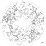 Recarga de 20 hojas para colorerar - Playtime - The Drawin'table Home Edition - Imagen 4