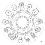 Recarga de 20 hojas para colorerar - Little Friends - The Drawin'table Home Edition - Imagen 9