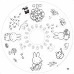 Recarga de 20 hojas para colorear XXL - Little Friends - The Drawin'table Home Edition XXL - Imagen 7