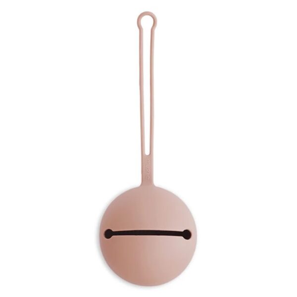 Portachupetes silicona MUSHIE - Blush