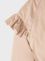 Abrigo impermeable con volantes | Rosa - Imagen 2