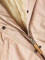 Abrigo impermeable con volantes | Rosa - Imagen 3