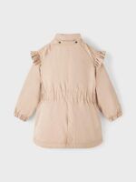 Abrigo impermeable con volantes | Rosa - Imagen 4