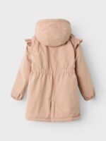 Abrigo impermeable con volantes | Rosa - Imagen 5