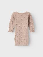 Body punto calado floral | Rosa antiguo - Imagen 2