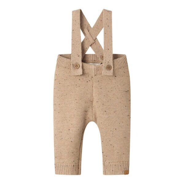 Pantalón de tirantes | Beige
