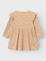 Vestido canalé flores con body THIDA | Rosa - Imagen 2
