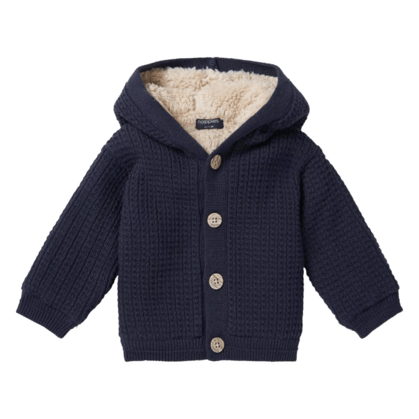 Cardigán con peluche interior TAKOMA | Azul Marino