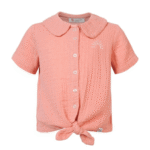 Blusa de gasa EUPORA | Salmón