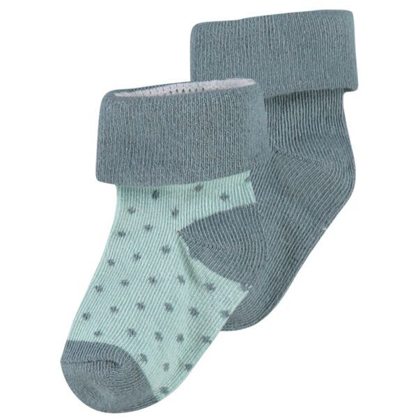 Pack x2 calcetines DOT grey mint