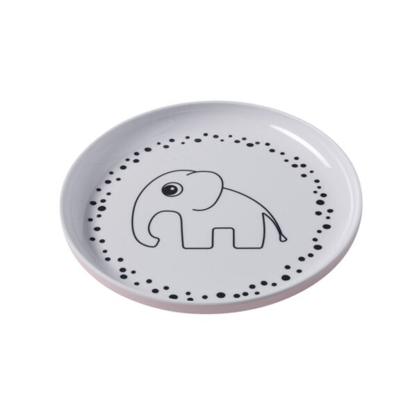 Plato Happy Dots Rosa