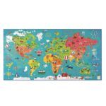 Puzzle 150 piezas - MAPA MUNDO