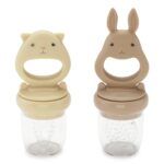 CHUPETE ALIMENTADOR FRUTAS BUNNY- Bark/Shell