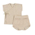 Jubón manga corta + culotte | BE CUTE calado | Nute