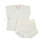Jubón manga corta + culotte | BE CUTE calado | Talcum