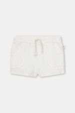 Shorts bambula STELLA blancos - Imagen 2