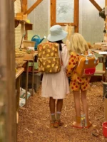 Mochila Grande - Farmhouse | Special edition lemons | Soil green - Imagen 2