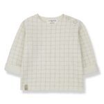 Camiseta polar cuadros TOM | ECRU