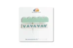 Set x2 clips de pelo | MAXI Stripes Aqua