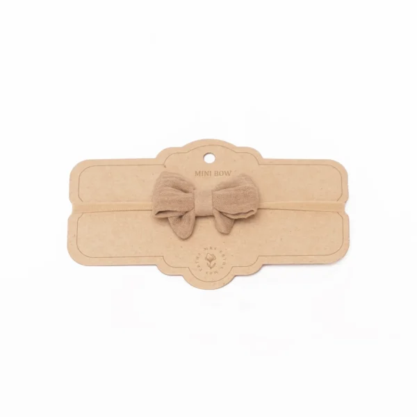 Diadema lazo pequeño | TAUPE
