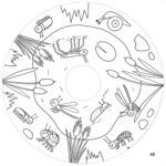Recarga de 20 hojas para colorear XXL - Little Friends - The Drawin'table Home Edition XXL - Imagen 9