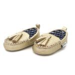 Zapato mocasín l BORLAS PIEL DORADO