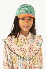 Gorra VICHY | Dark Green-Summer Red - Imagen 3