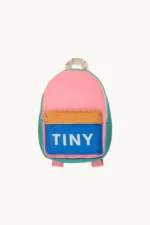 Mochila Tiny l COLOR BLOCK ROSA AZUL