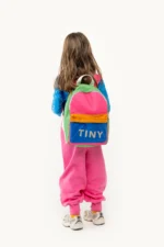 Mochila Tiny l COLOR BLOCK ROSA AZUL - Imagen 2
