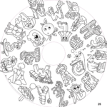 Recarga de 20 hojas para colorerar - OMY- The Drawin'table Home Edition - Imagen 5