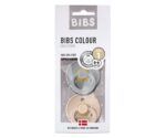 Pack 2 Chupetes BIBS - 0-6M Cloud/Blush - Imagen 3