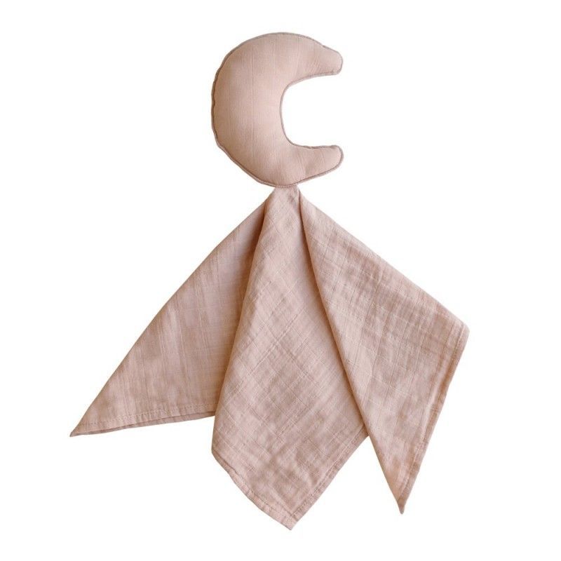 doudou-moon-blush-50x30-cm_126fb5bfe63d0ad00e790701de646178 Doudou muselina MOON | Blush - Imagen 1