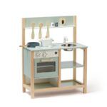 Cocina juguete con accesorios verde