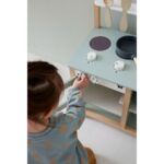 Cocina juguete con accesorios verde - Imagen 4