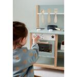 Cocina juguete con accesorios verde - Imagen 6