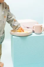 Taza aprendizaje silicona | LILI BEAR INDIGO - Imagen 3