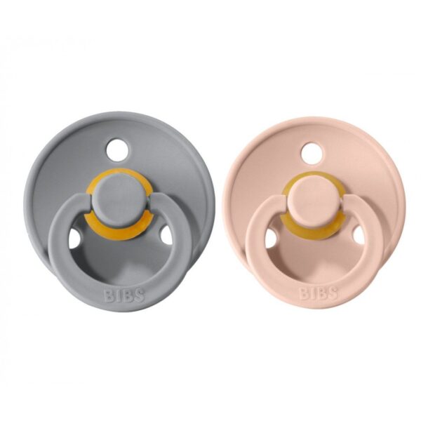 Pack 2 Chupetes BIBS - 6-18M Cloud/Blush