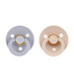 Pack 2 Chupetes BIBS - 6-18M Cloud/Vanilla