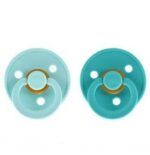 Pack 2 Chupetes BIBS - 6-18M Mint/Turquoise