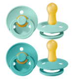 Pack 2 Chupetes BIBS - 6-18M Mint/Turquoise - Imagen 2