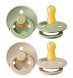 Pack 2 Chupetes BIBS - 6-18M Sage/Sand - Imagen 2