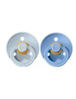 Pack 2 Chupetes BIBS - 6-18M Sky Blue/Baby blue