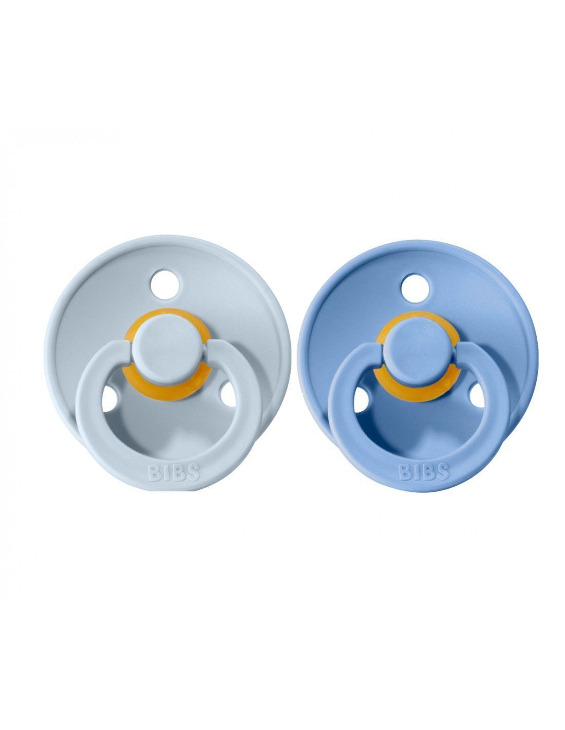 pack-2-chupetes-bibs-skyblue-babyblue_005_723cf3209cc4b47225efa0f6c77ae908 Pack 2 Chupetes BIBS - 0-6M Sky Blue/Baby blue - Imagen 1