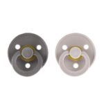 Pack 2 Chupetes BIBS - 6-18M Smoke/Sand