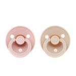 Pack 2 Chupetes BIBS Round 6-18M | Blush/Vanilla - Imagen 5