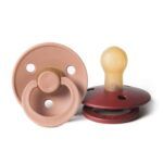 Pack 2 Chupetes BIBS - 6-18M Wine/Peach - Imagen 2